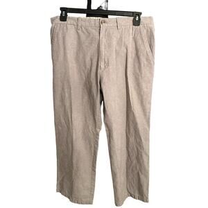 Ashworth Gray Golf Pants 38X28 on tag-but actual waist measures 36. Cotton Blend